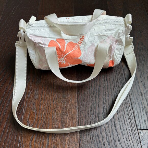 ALOHA Collection Handbags - Aloha Collection Mini Mini Duffel Tote Bag - Big Island Hibiscus